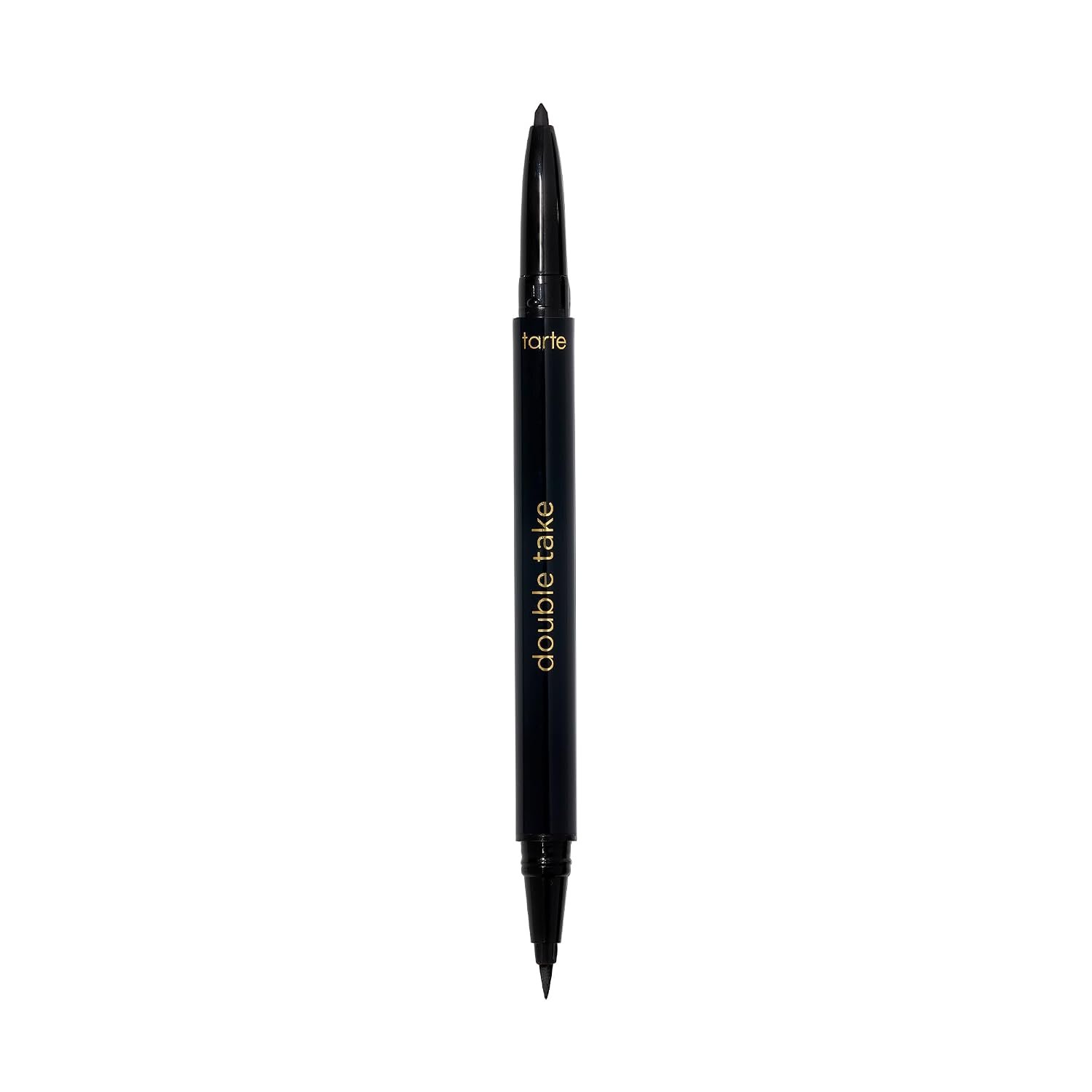 tarte double take eyeliner – 2-in-1 Pencil Eyeliner for Bold All-Day Wear, Waterproof, Easy to Apply, Vegan, Cruelty-Free