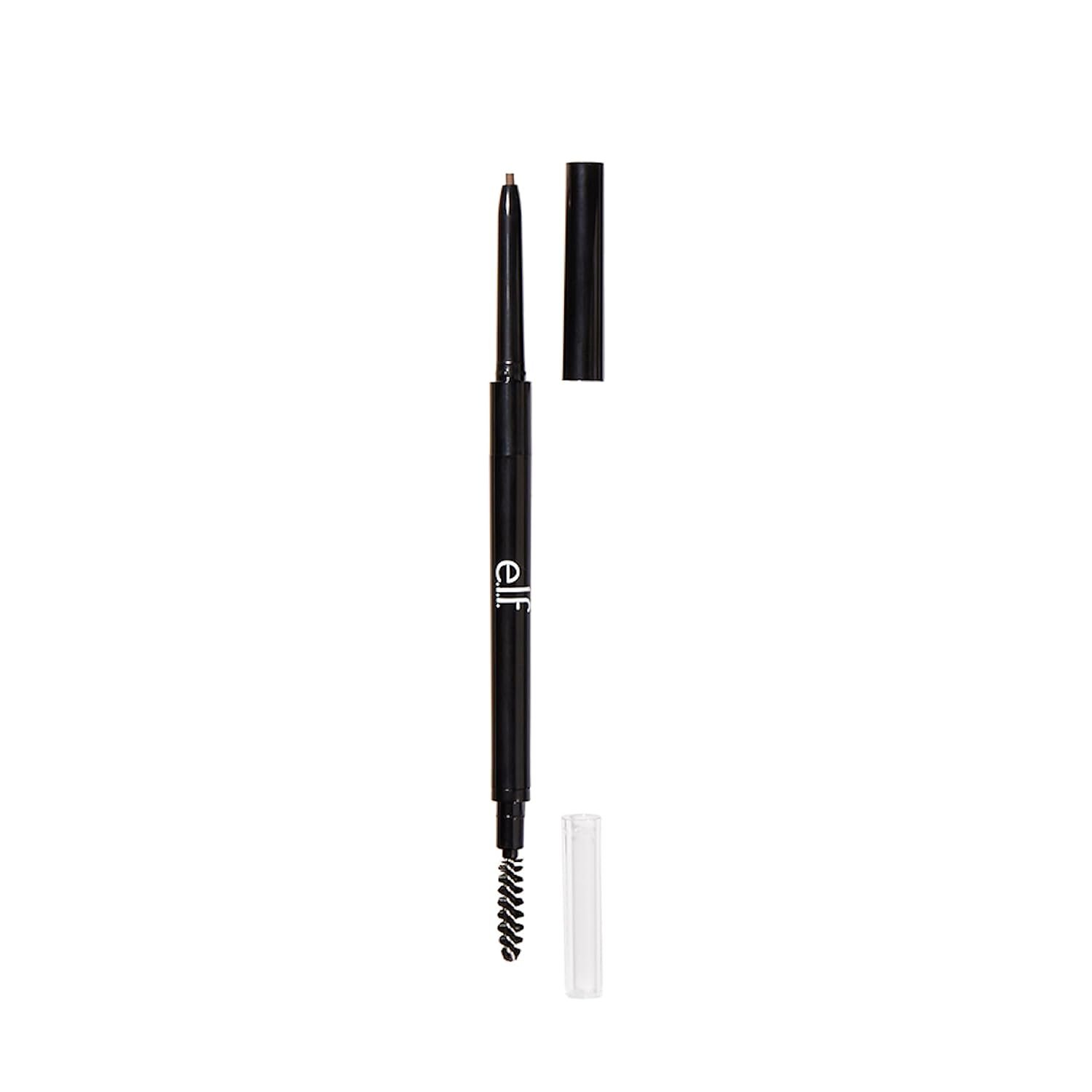 e.l.f. Ultra Precise Brow Pencil, Dual-Ended, Ultra Fine Tip Defines & Fills Eyebrows, Creamy Formula, Vegan & Cruelty-Free, Taupe