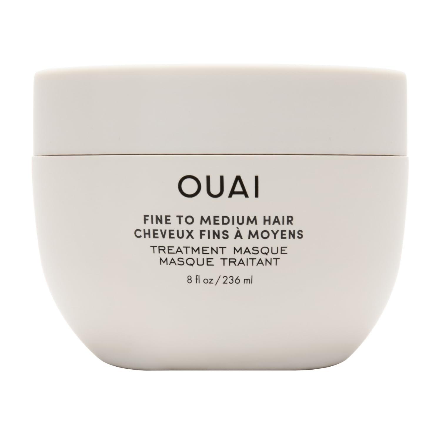 OUAI Fine to Medium Hair Treatment Mask- Deep Conditioning Hair Mask (8 oz)