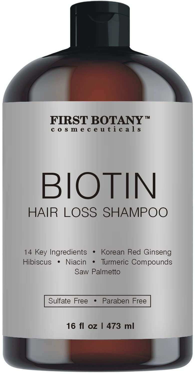 Hair Regrowth & Anti-Hair Loss Shampoo with DHT Blockers, 16 fl oz