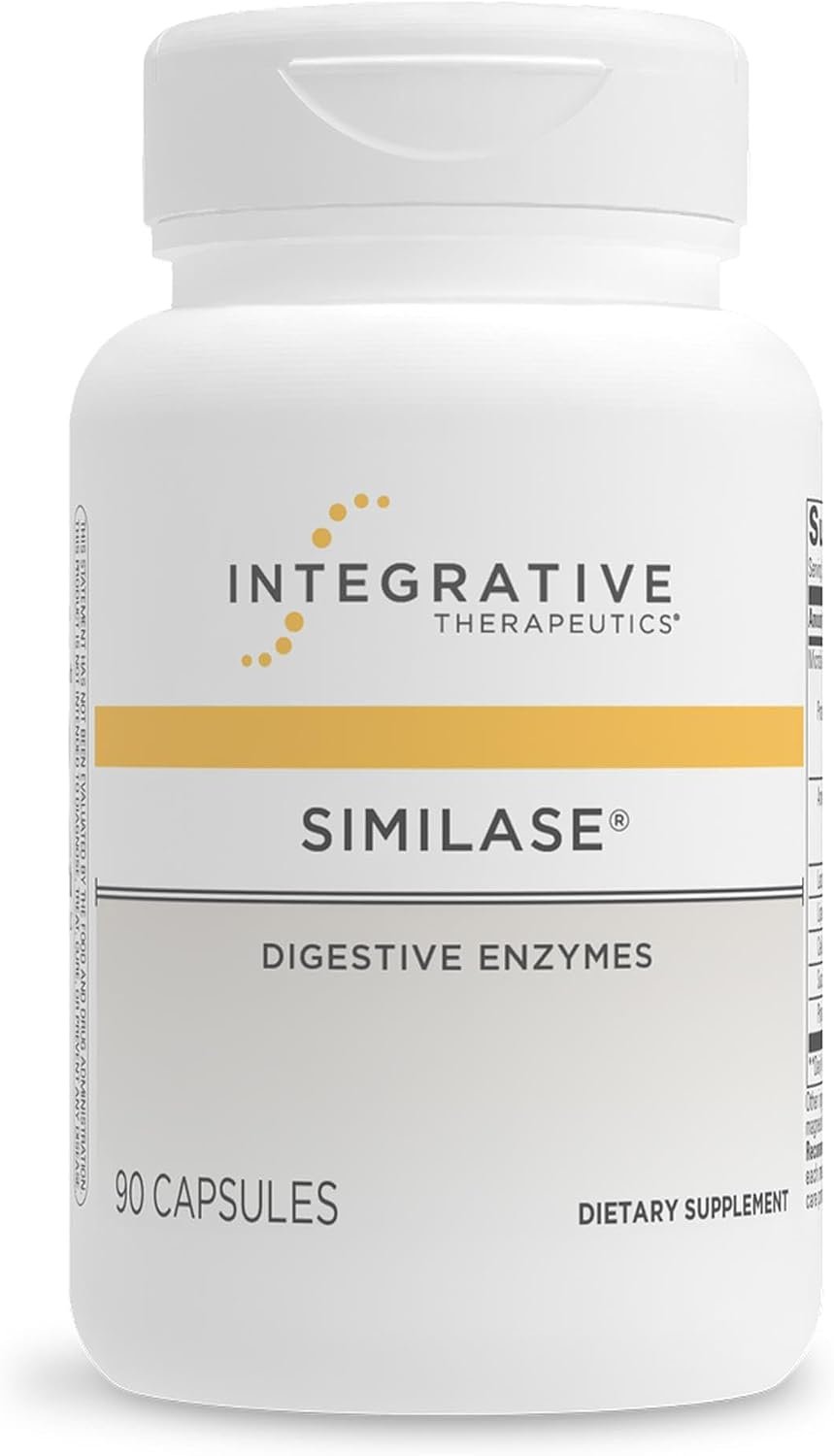 Integrative Therapeutics Similase Digestive Enzyme Supplement, 90 Count