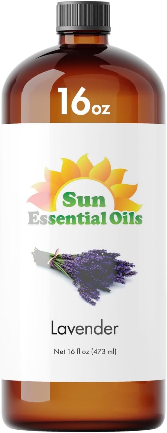 Sun Essential Oils Lavender 16 oz Essential Oil