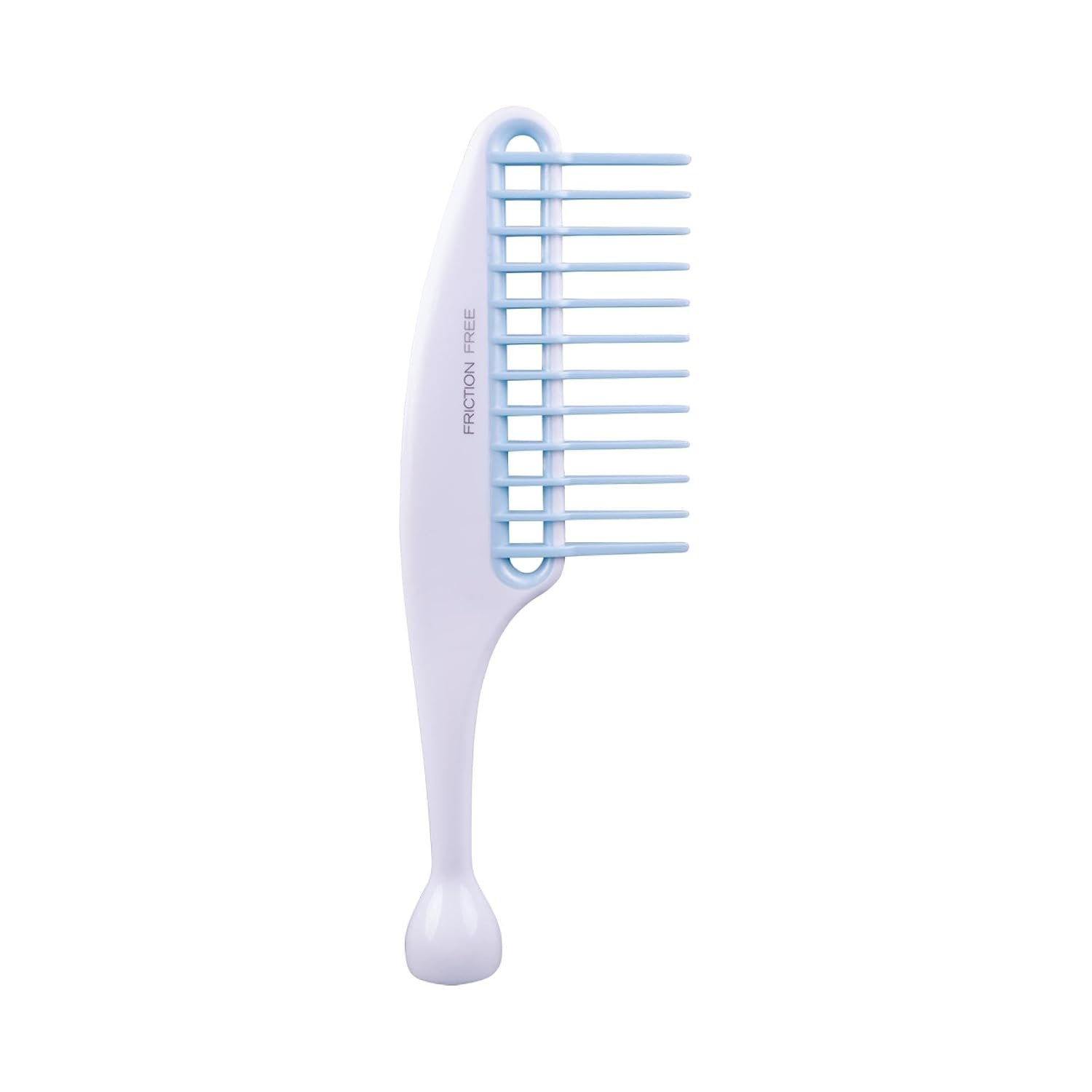 Cricket Friction Free Rake Comb – Wide Tooth Design for Detangling, Adding Volume and Shine, Reduces Friction and Damage, Non-Slip Handle for Maximum Control, Ideal for All Hair Types