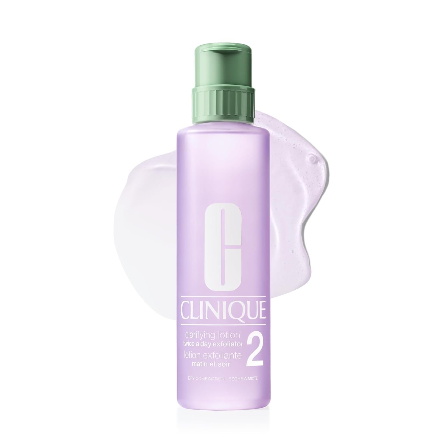 Clinique Clarifying Lotion 1.0, 1, 2, 3 & 4 | Exfoliating Face Toner with Witch Hazel | 5 Formulas for Every Skin Type | Step 2 of 3-Step Skin Care Routine