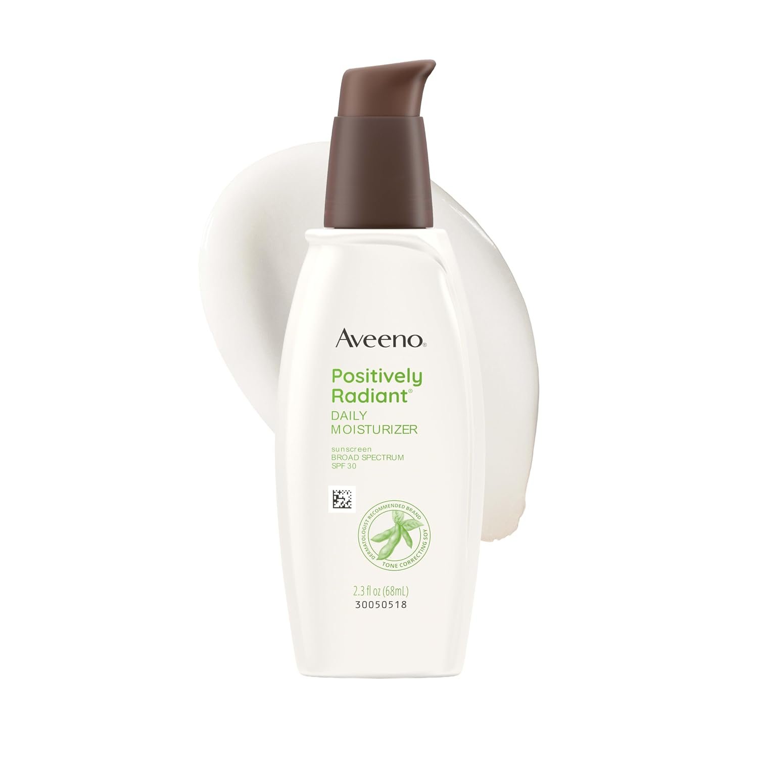 Aveeno Positively Radiant Daily Face Moisturizer SPF 30, 2.3 fl. oz
