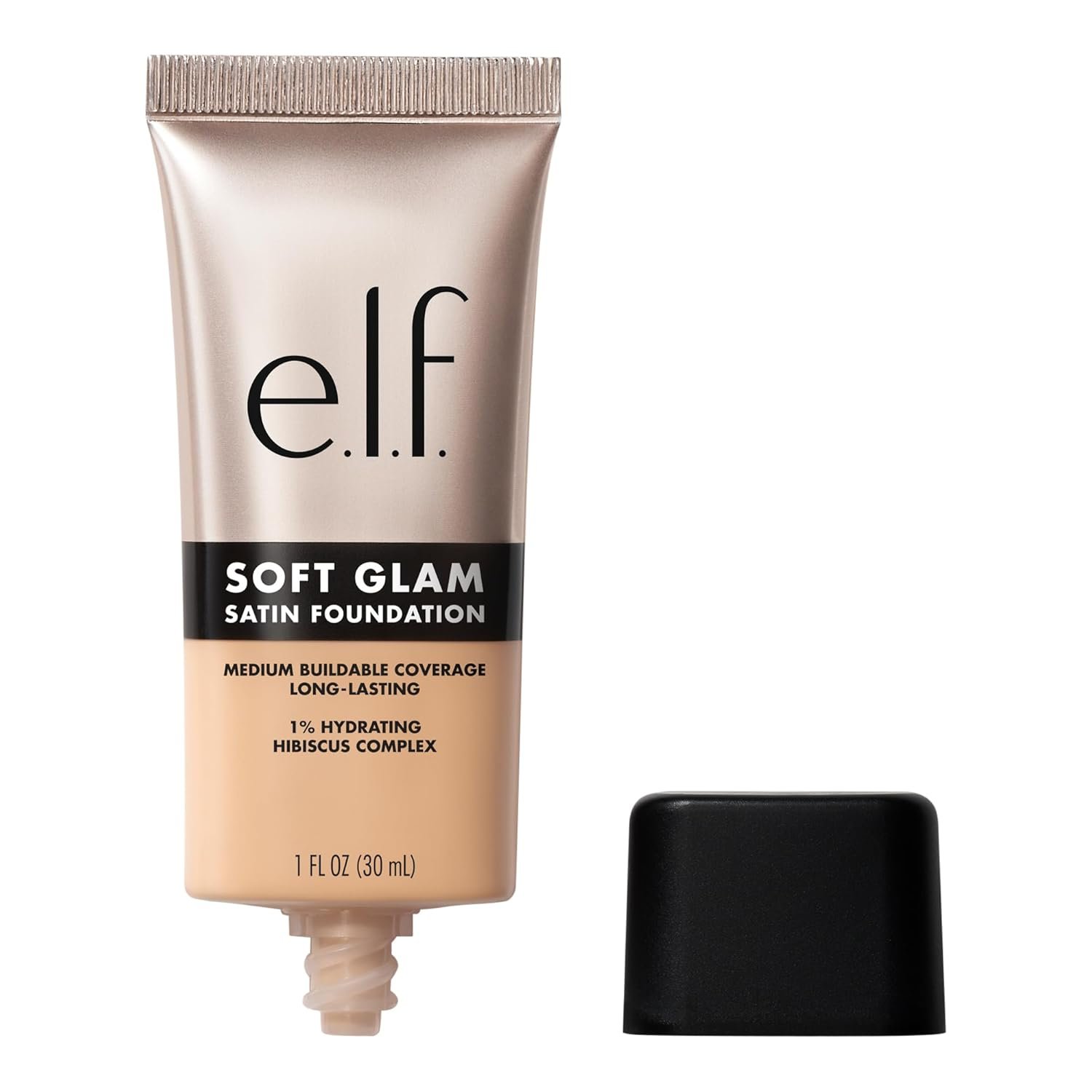 e.l.f. Soft Glam Satin Foundation, Medium Coverage, 21 Light Neutral