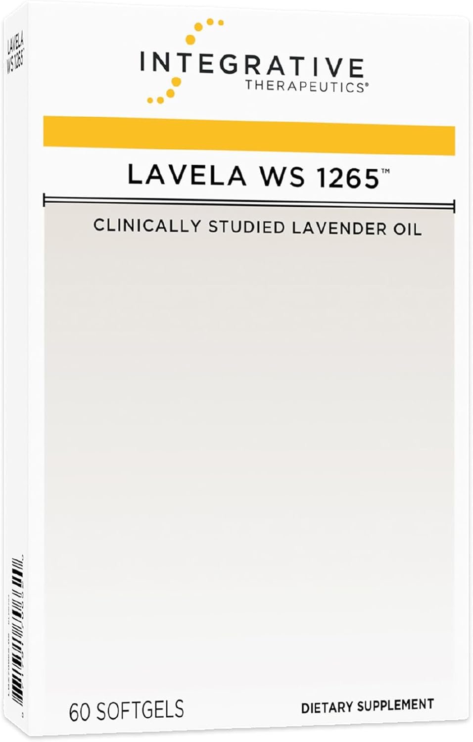 Integrative Therapeutics Lavela WS 1265 with Lavender Oil, 60 Softgels