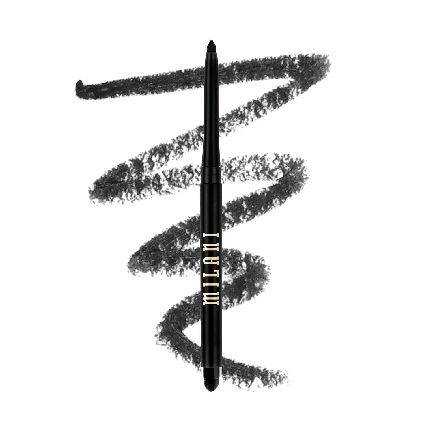 Milani Stay Put Waterproof Eyeliner Pencil with Smudger – After Dark