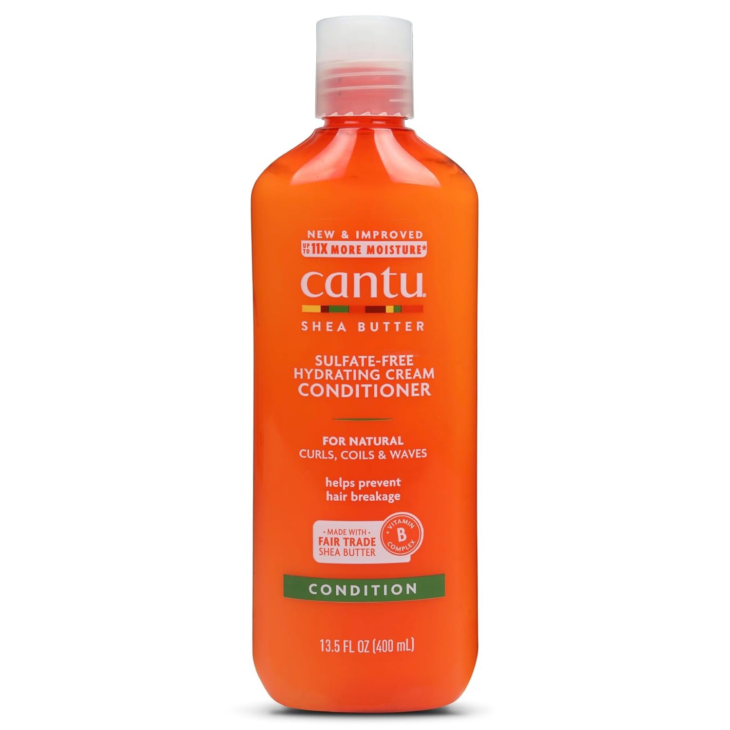 Cantu Hydrating Cream Conditioner with Shea Butter for Natural Hair, 13.5 fl oz