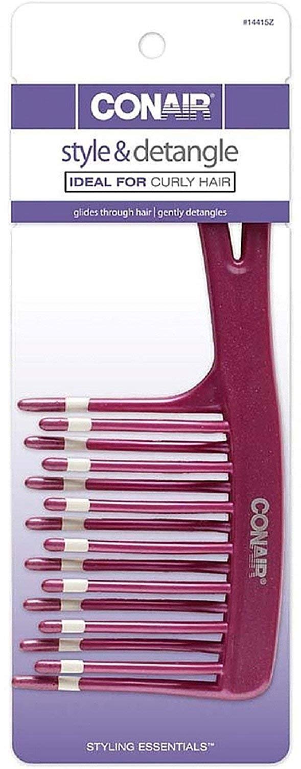Conair Comb Detngle Size Ea, Pack of 2