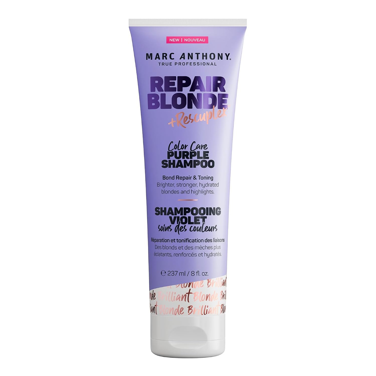 Marc Anthony Repair Blonde, Toning Purple Shampoo for Blonde & Gray Hair