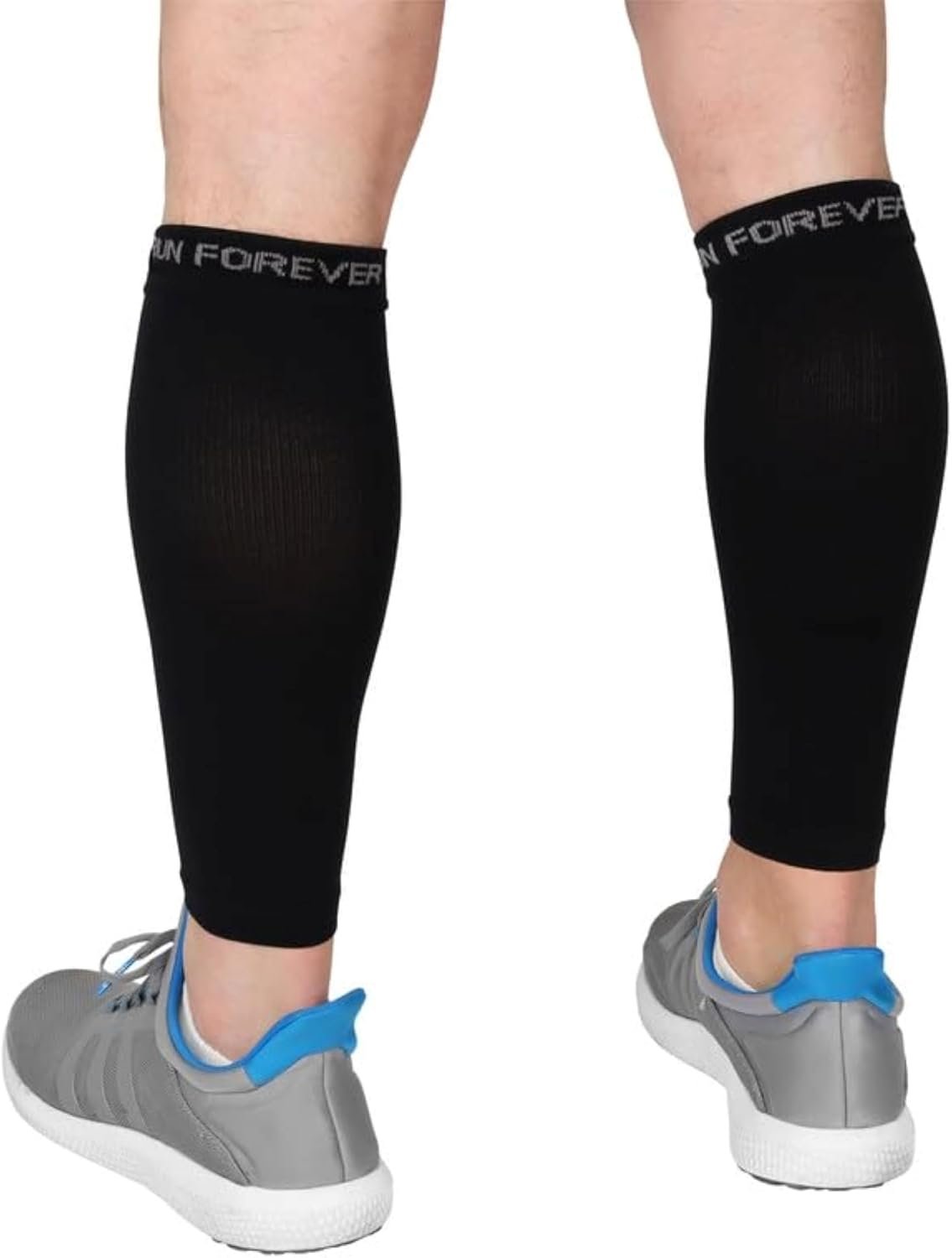 Run Forever Calf Compression Sleeve for Men & Women, 20-30mmHg Compression