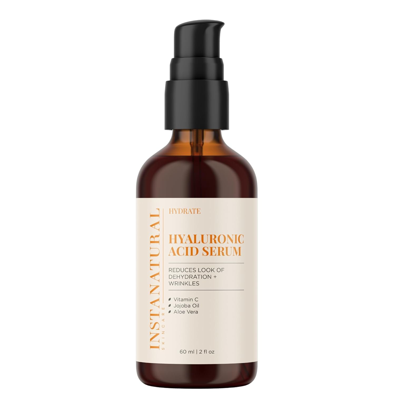 InstaNatural Hyaluronic Acid Face Serum: Brightens and Hydrates