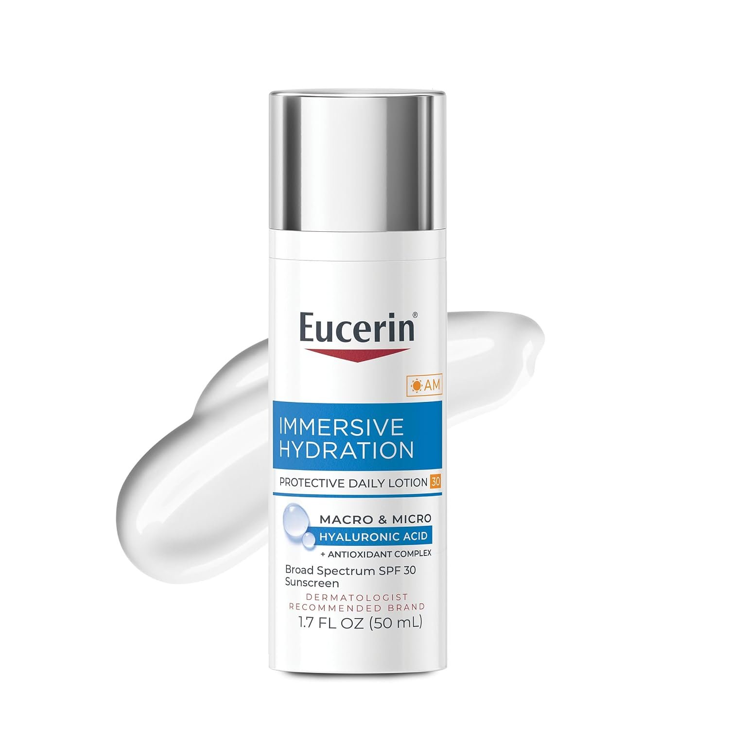 Eucerin Immersive Hydration Daily Face Lotion SPF 30, 1.7 FL OZ