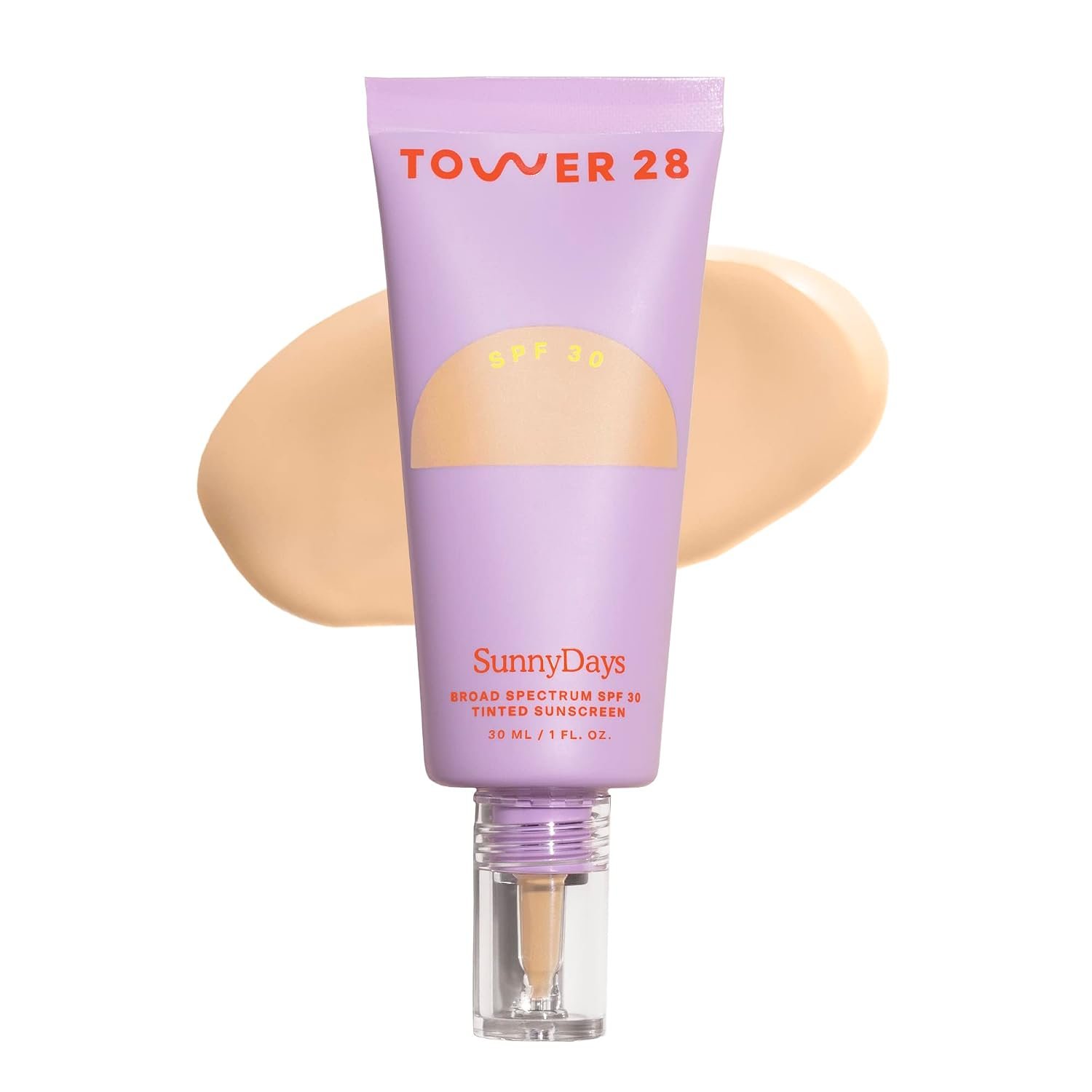Tower 28 Foundation with SPF 30, SunnyDays Tinted Sunscreen, 15 (1 oz)