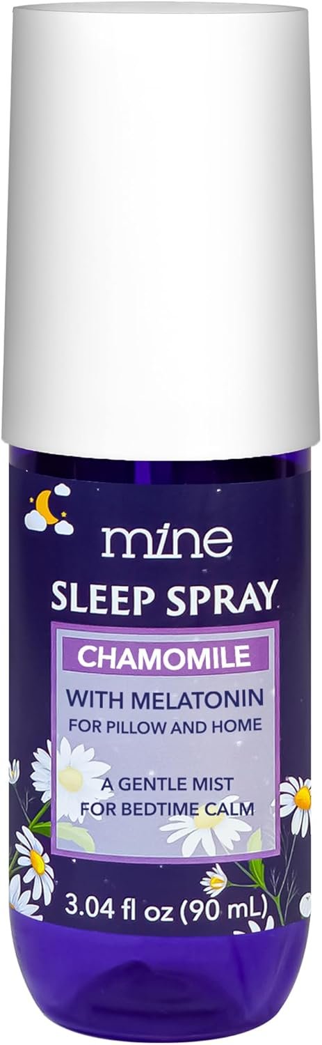 Mine Chamomile & Lavender Sleep Spray, Deep Sleep Pillow Spray, 3.04 fl oz