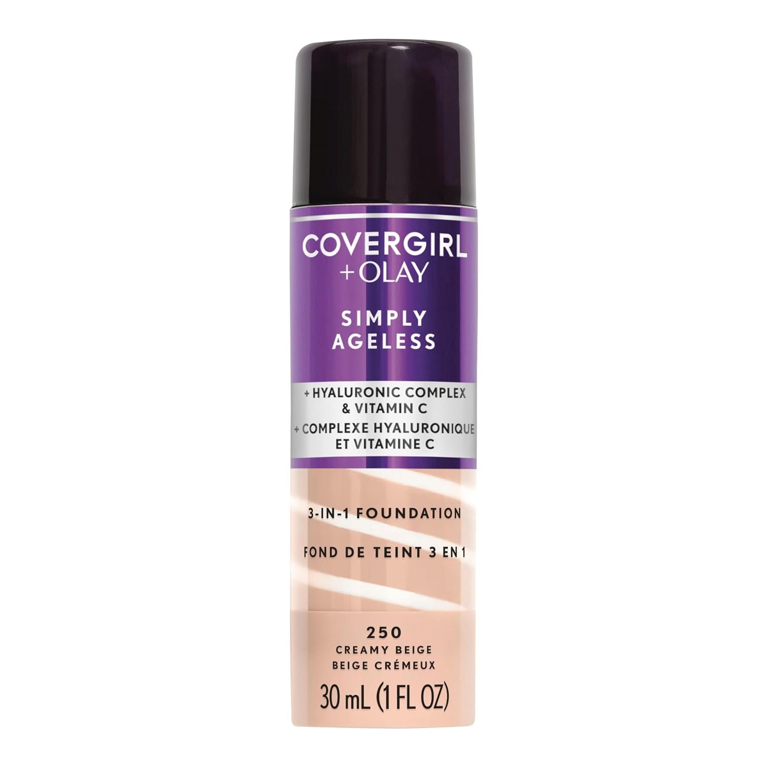 COVERGIRL Simply Ageless 3-in-1 Foundation – 250 Creamy Beige