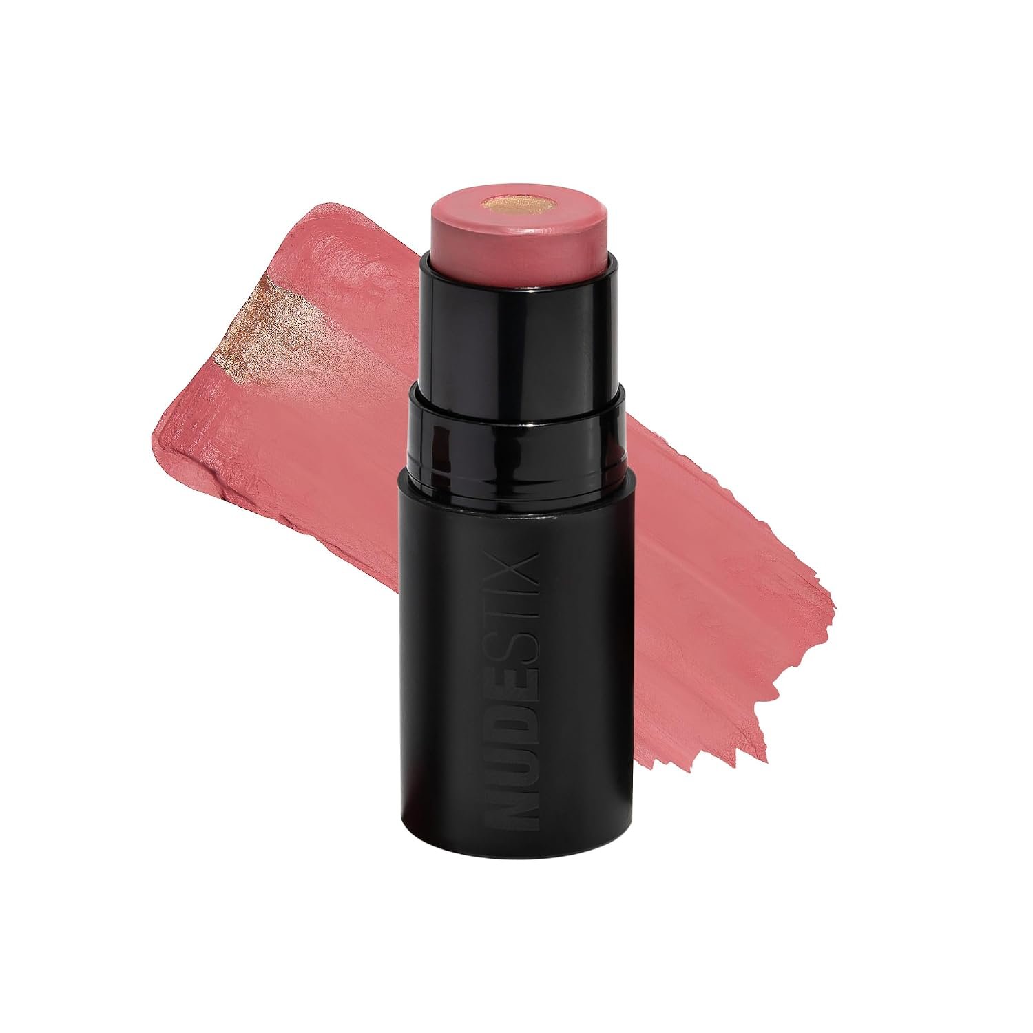 Nudestix Nudies Matte + Glow Core – Dual-Core Cream Blush Stick with Matte Color & Radiant Glow Balm for Cheeks, Eyes & Lips | With Ceramides, Peptides & Vitamin E