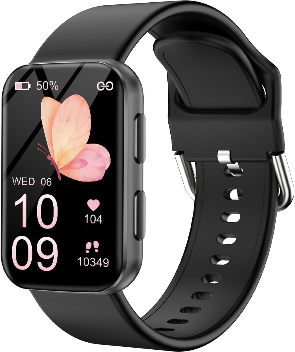 MorePro Fitness Tracker for Women Men, Heart Rate, Blood Pressure, 2 Bands