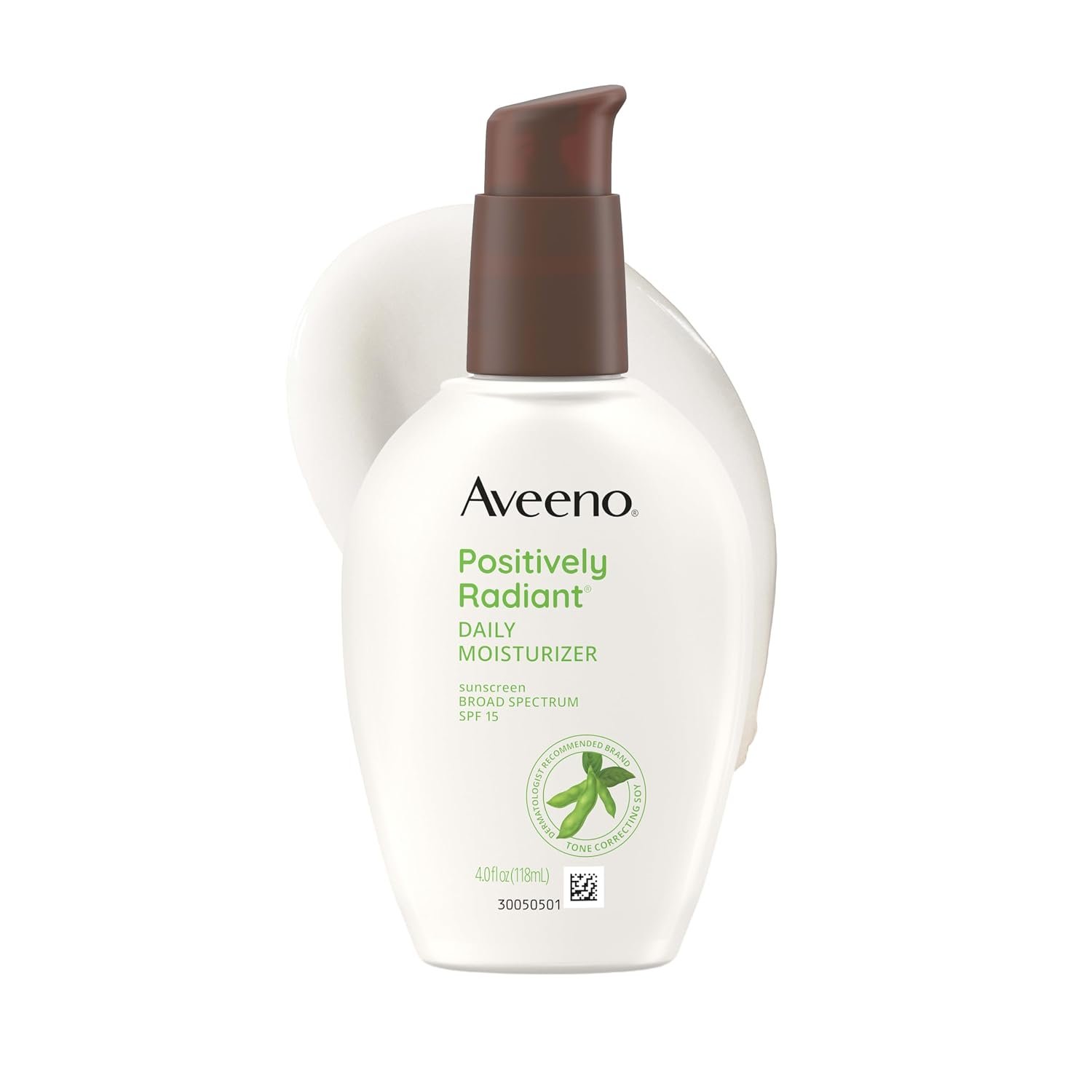 Aveeno Positively Radiant Face Moisturizer, SPF 15, 4 fl. oz