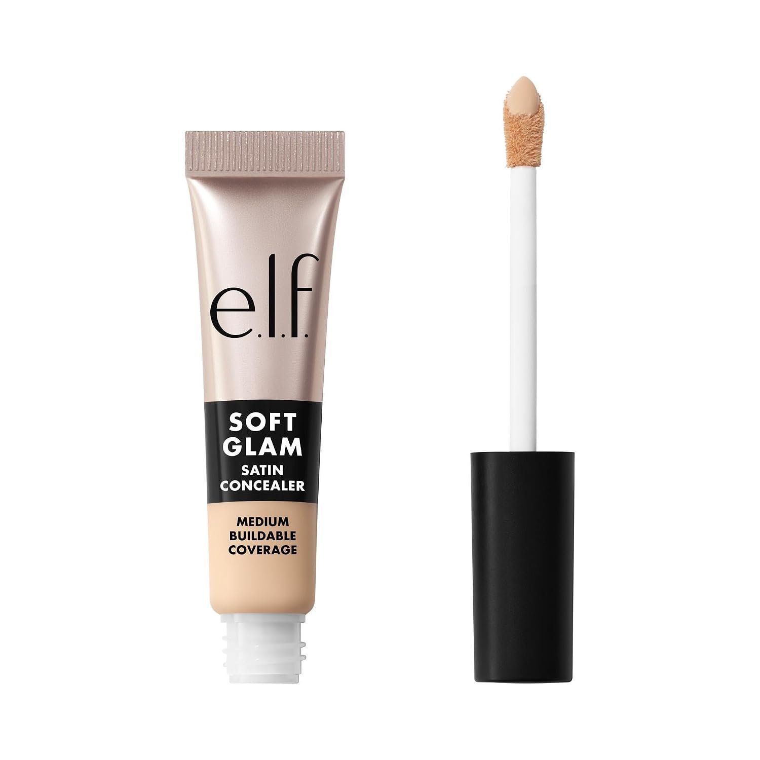 e.l.f. Soft Glam Satin Concealer, Medium Coverage, 13 Fair Neutral