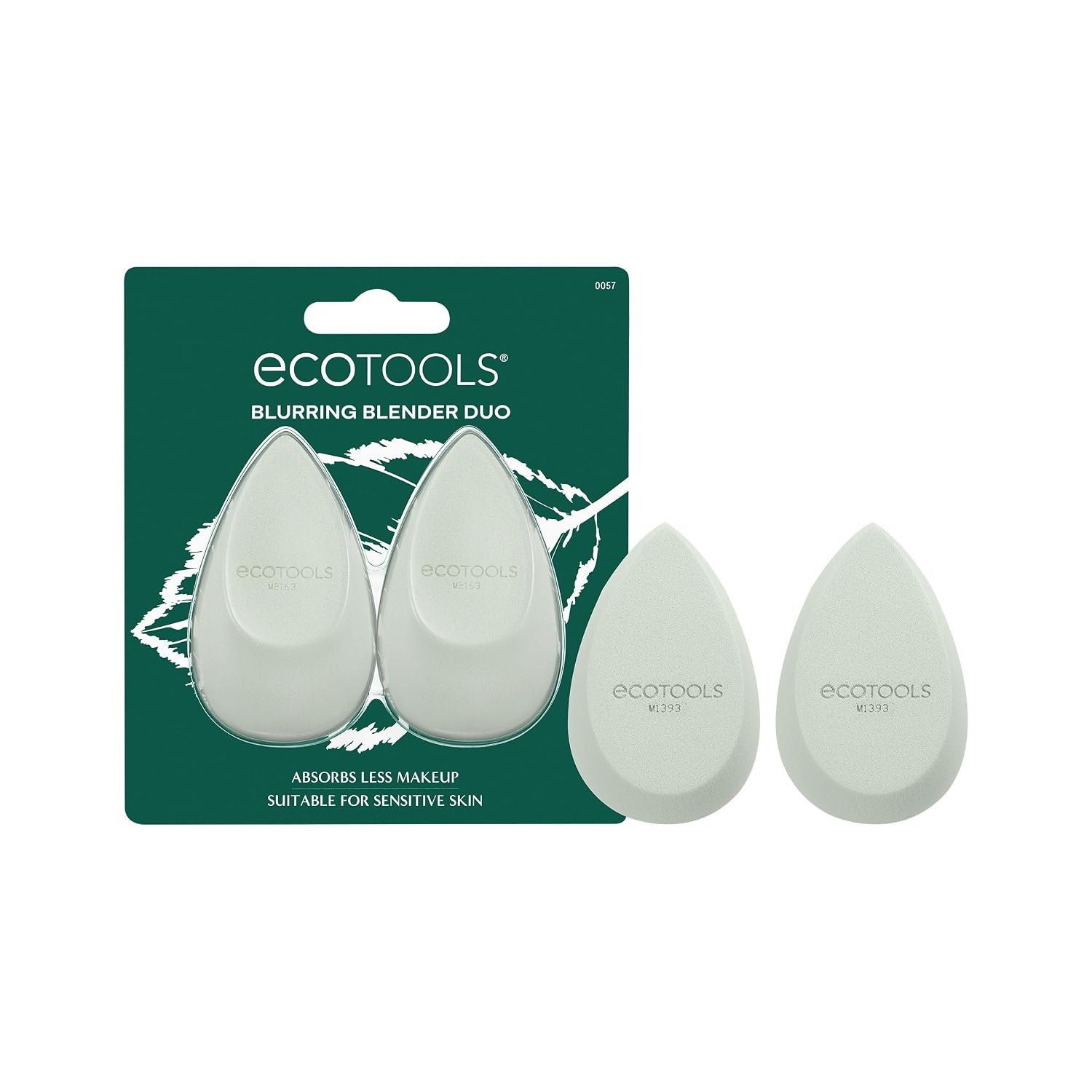 EcoTools Blurring Blender Makeup Sponge Duo, 2 Count