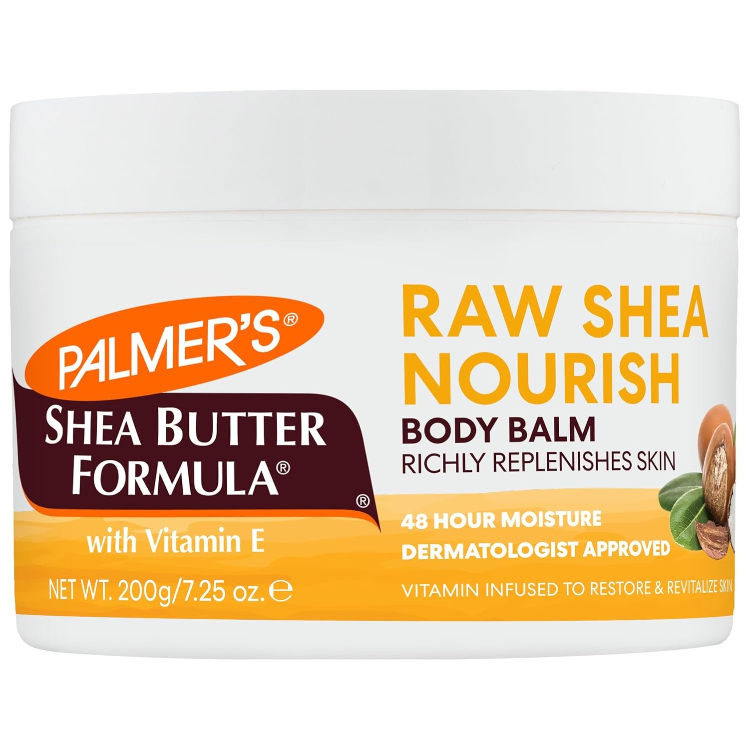 Palmer’s Raw African Shea Body Butter, Dry Skin Moisturizer (7.25 Oz)