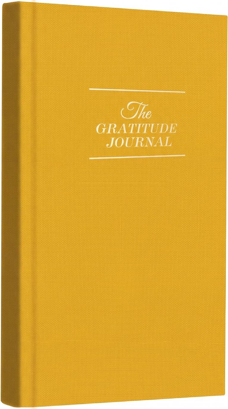 The Gratitude Journal – a Few Minutes a Day for More Happiness, Optimism, Affirmation & Reflection – An Effective Manifestation Guide Journal, Undated Daily Journals for Women & Men （Yellow）