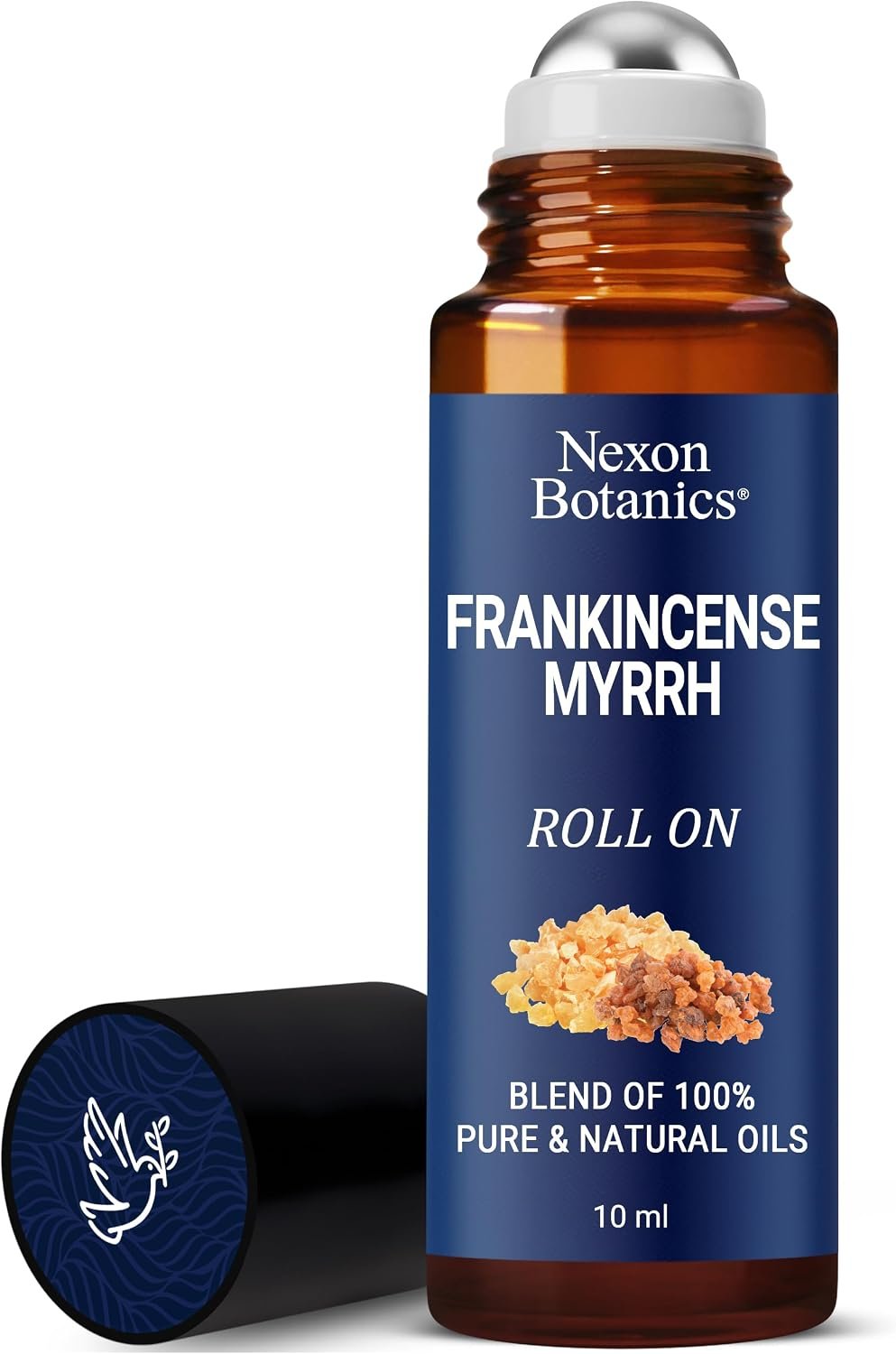 Frankincense & Myrrh Roll-On for Skin Care 10 ml – Aromatherapy & Wellness
