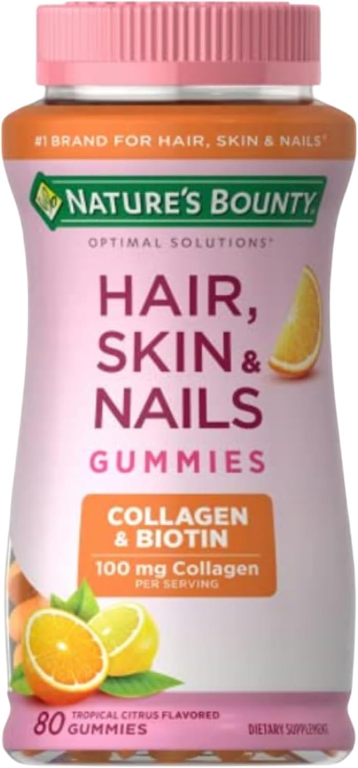 Nature’s Bounty Optimal Solutions Hair, Skin & Nails with Biotin & Collagen