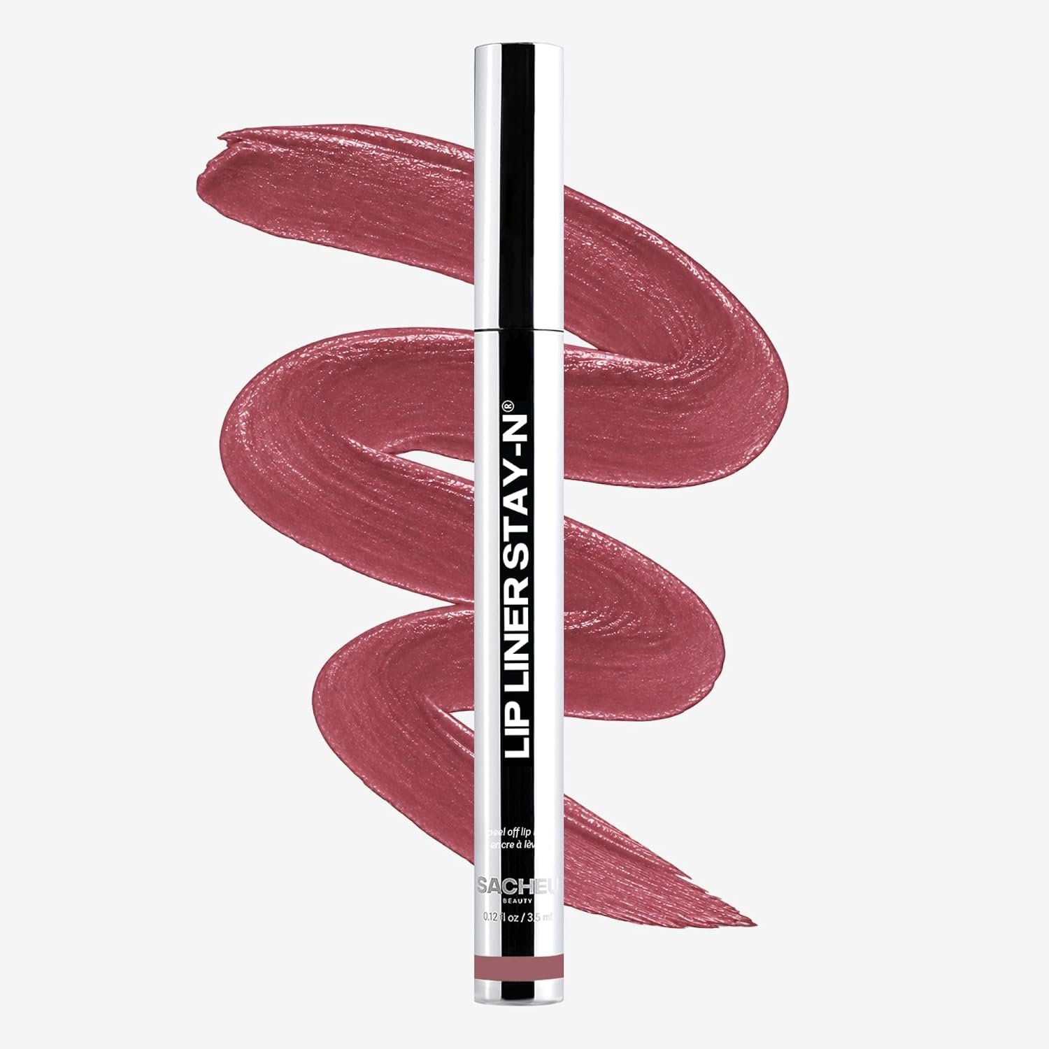 Sacheu Lip Liner STAY-N Peel Off Lip Stain, Longwear, Main Character