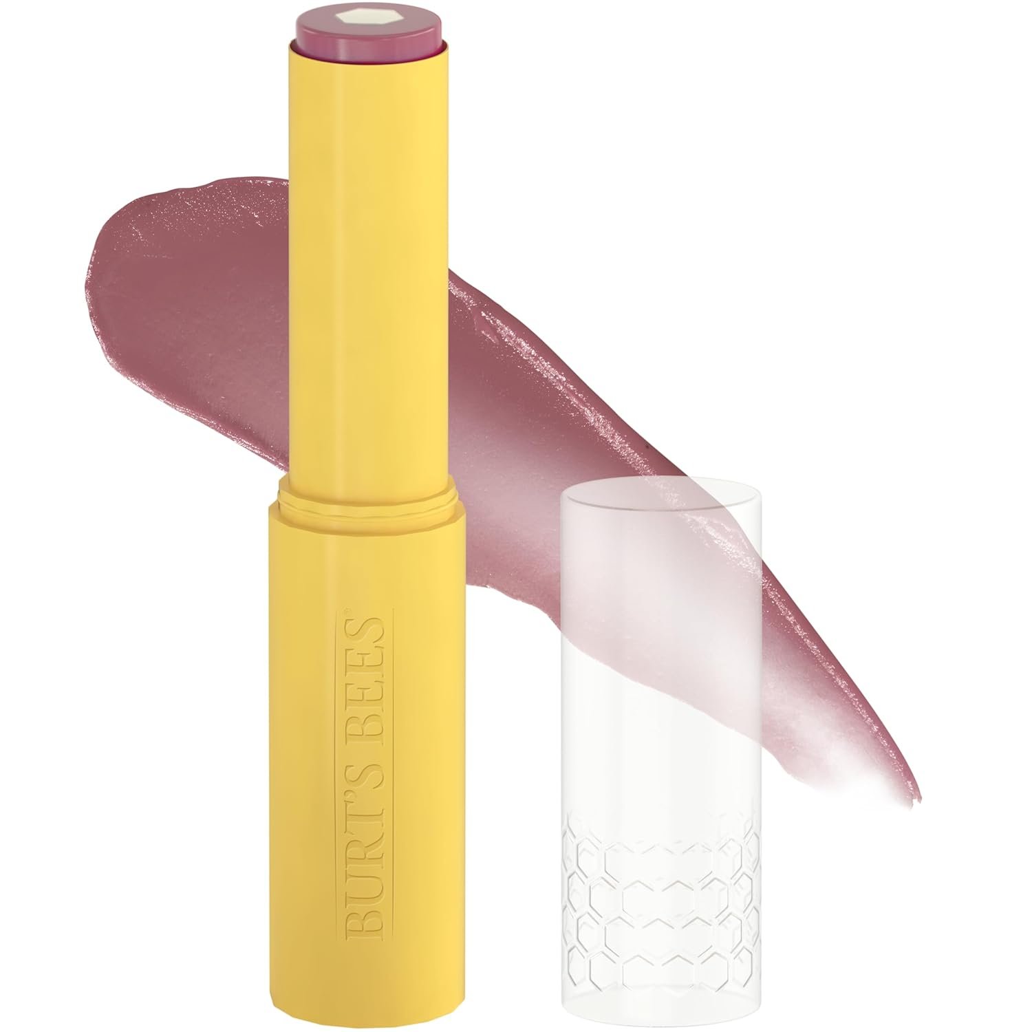 Burt’s Bees Tinted Boosted Balm with Beeswax, Misty Mauve, 0.16 oz. Tube