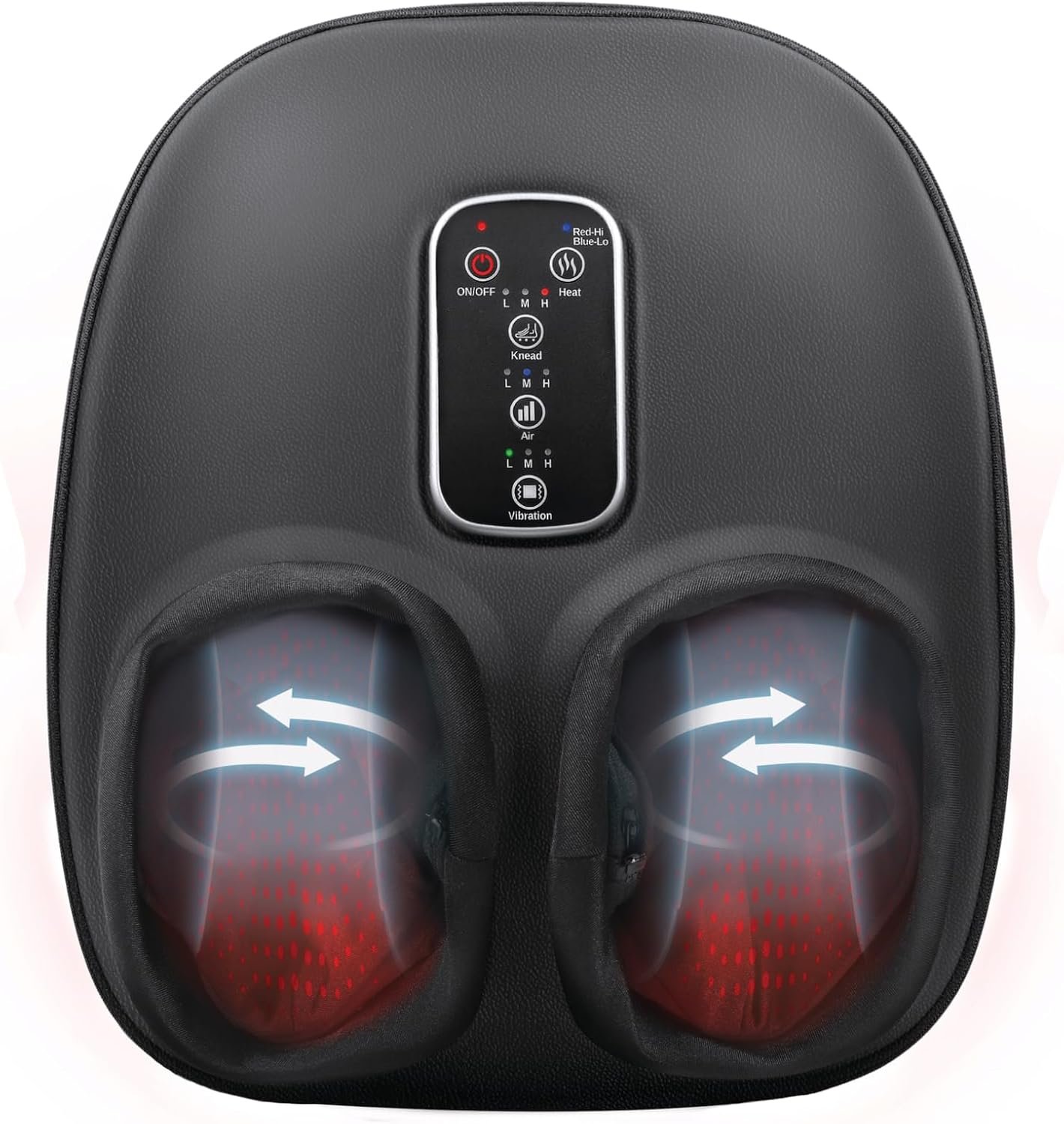 Homedics Shiatsu Foot Massager with Heat, Air Compression & Vibration