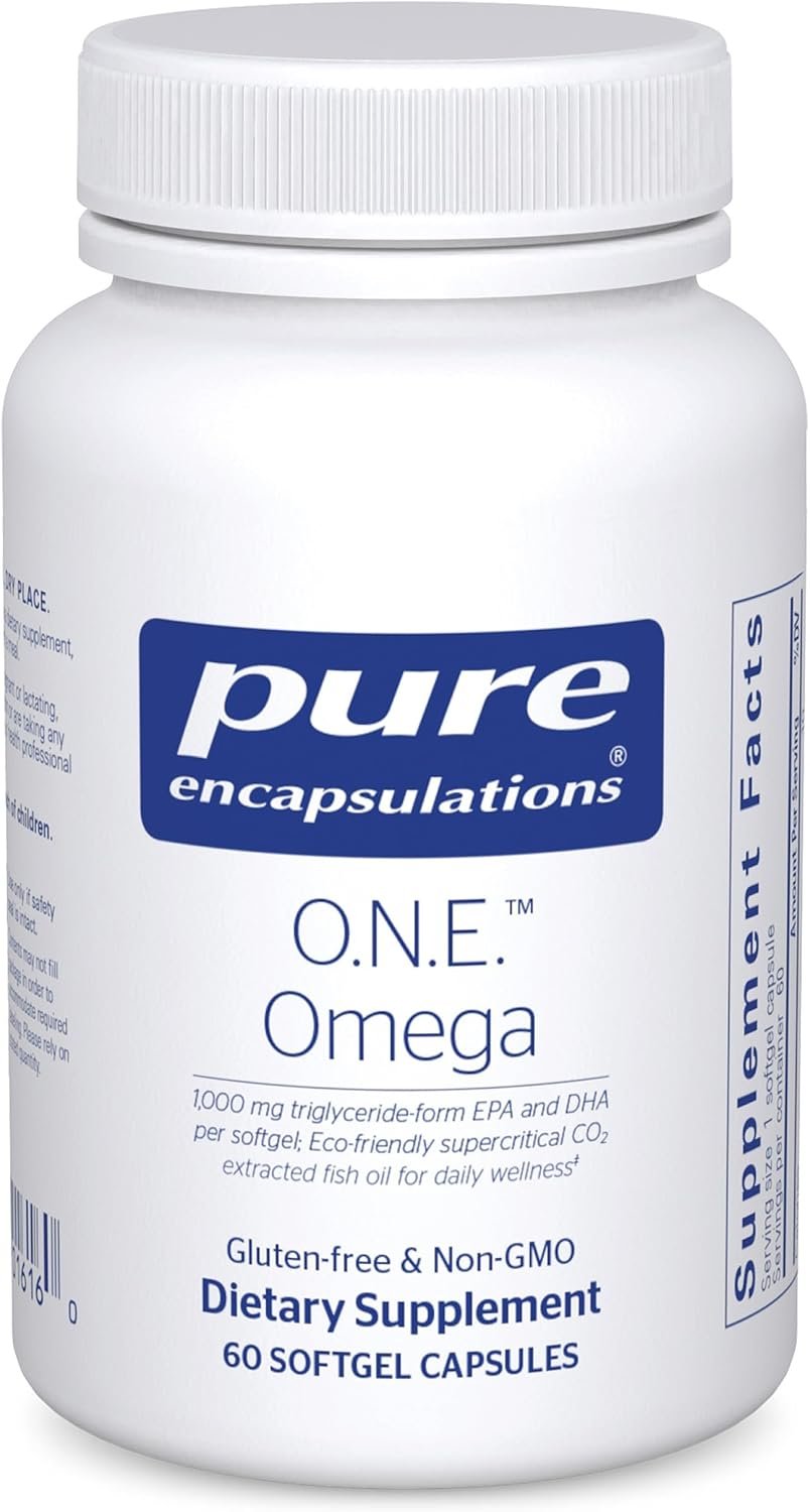Pure Encapsulations O.N.E. Omega, 60 Softgel Capsules