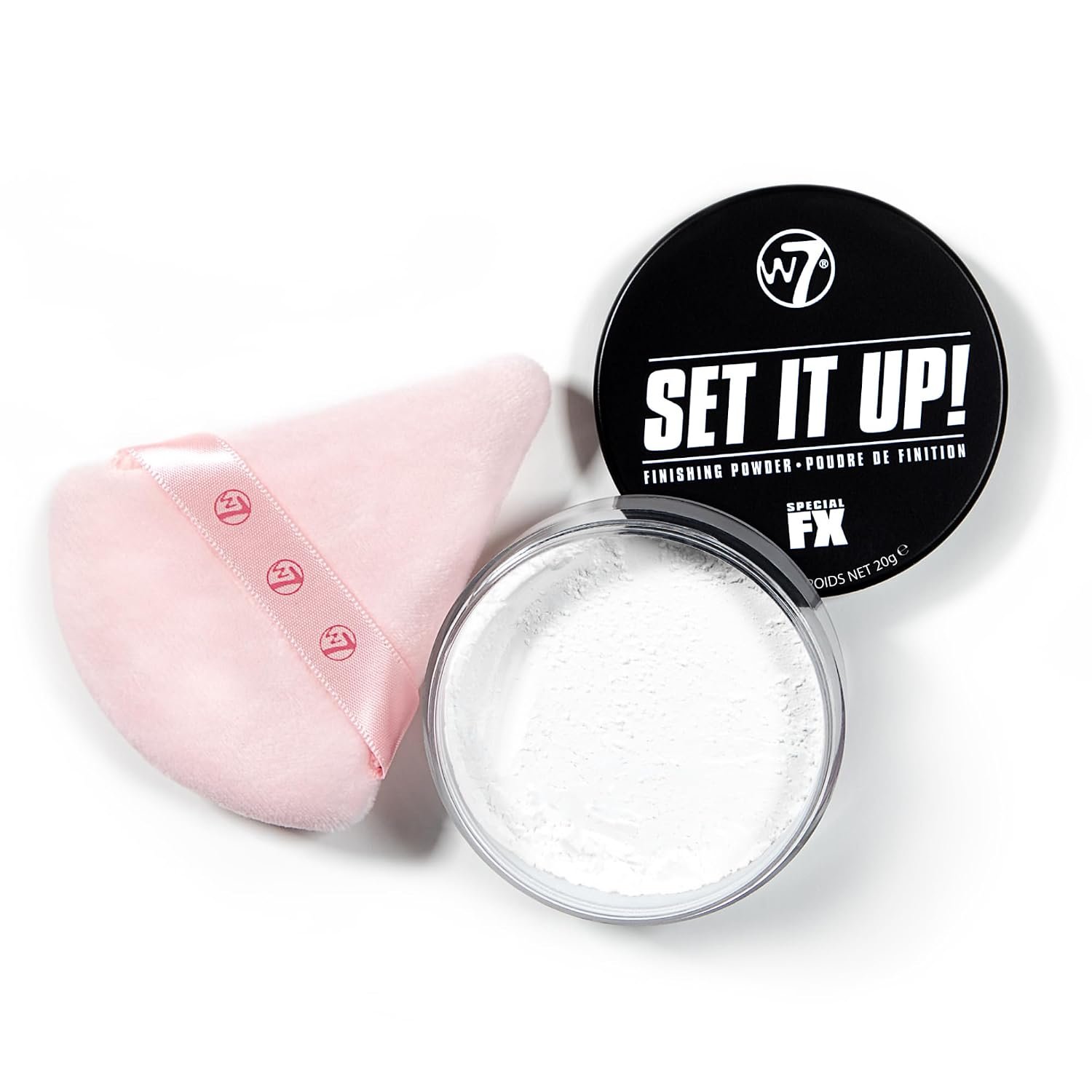 W7 Set It Up Loose Setting Powder and Precision Puff Duo