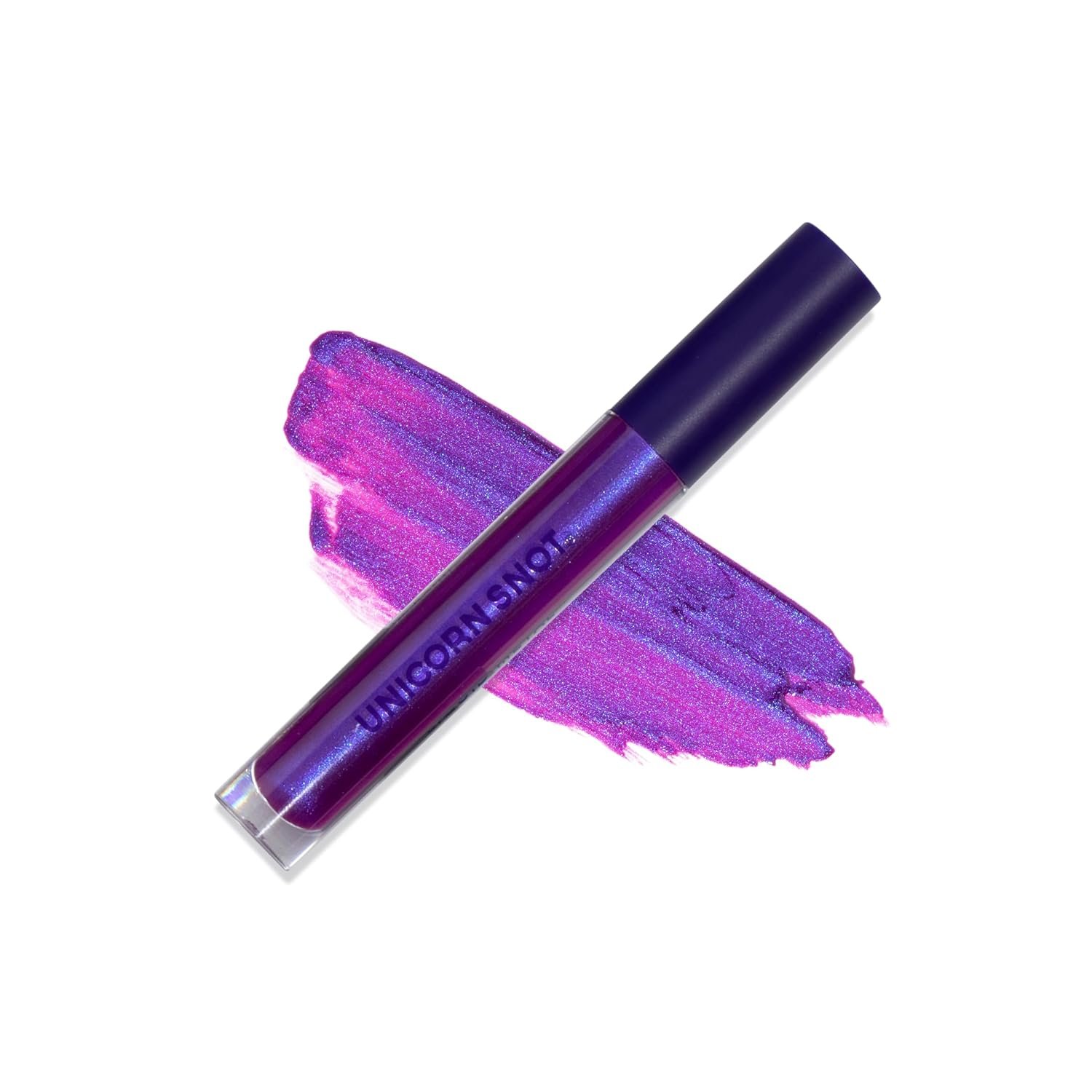 UNICORN SNOT Liquid Metal Lip Paint | Intense Pigment, Non-drying, Metallic Lip Color Makeup | Vegan & Cruelty-free Lip Makeup – BOOM (Atomic Purple)