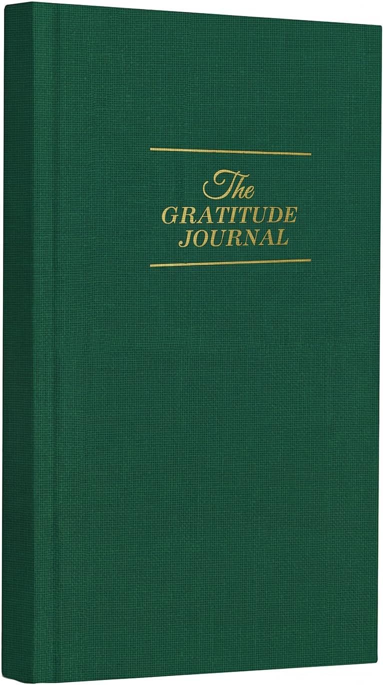The Gratitude Journal – A Few Minutes a Day for More Happiness, Optimism, Affirmation & Reflection – An Effective Manifestation Guide Journal, Undated Daily Journals for Women & Men (Earth Green)