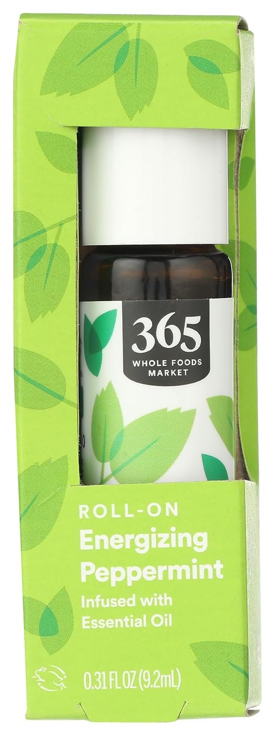 365 by Whole Foods Market Energizing Peppermint Roll On, 0.31 FZ