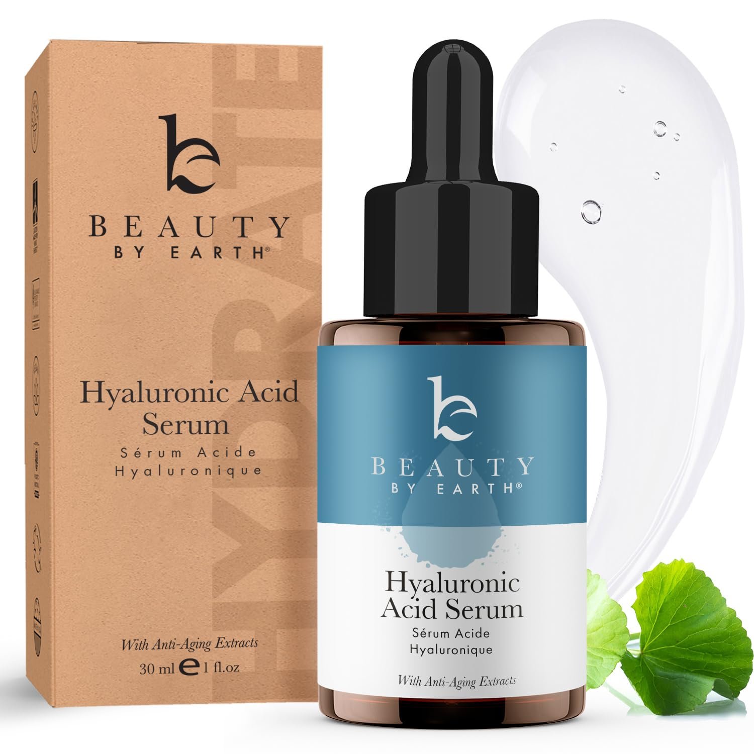 Hyaluronic Acid Serum for Face – USA Made with Natural, Organic Ingredients