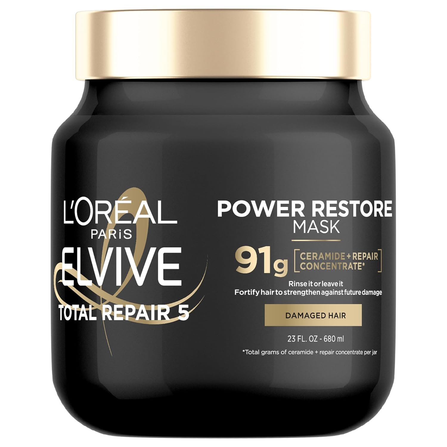 L’Oreal Paris Elvive Total Repair 5 Power Restore Hair Treatment, 23 Fl Oz
