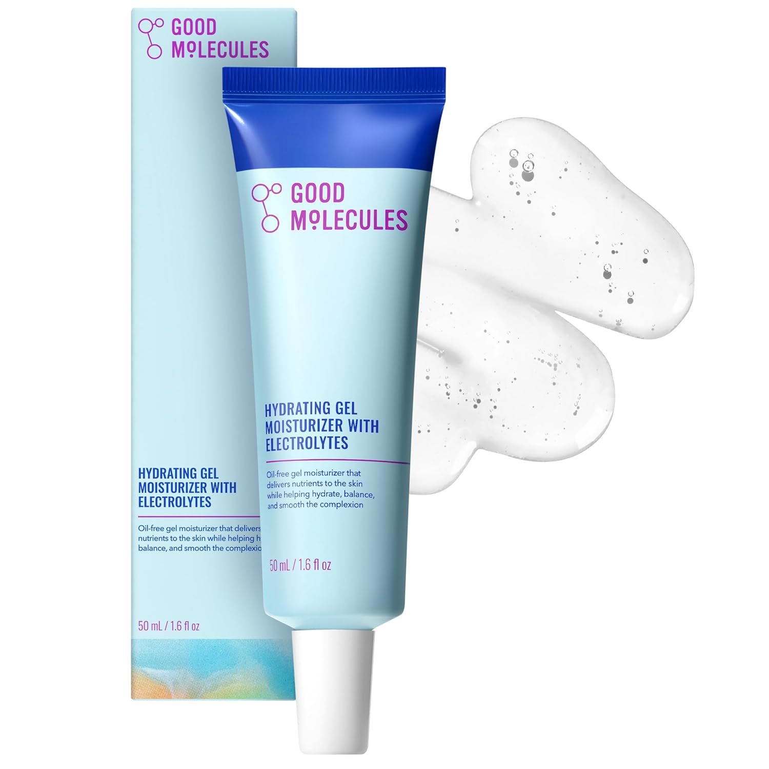 Good Molecules Hydrating Gel Moisturizer with Electrolytes, 1.7 fl oz