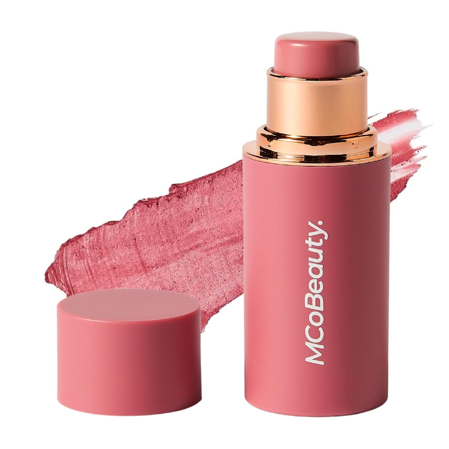 MCoBeauty Baby Face Cream Blush Stick – Peony Rose – Cheek & Lip Tint Stick