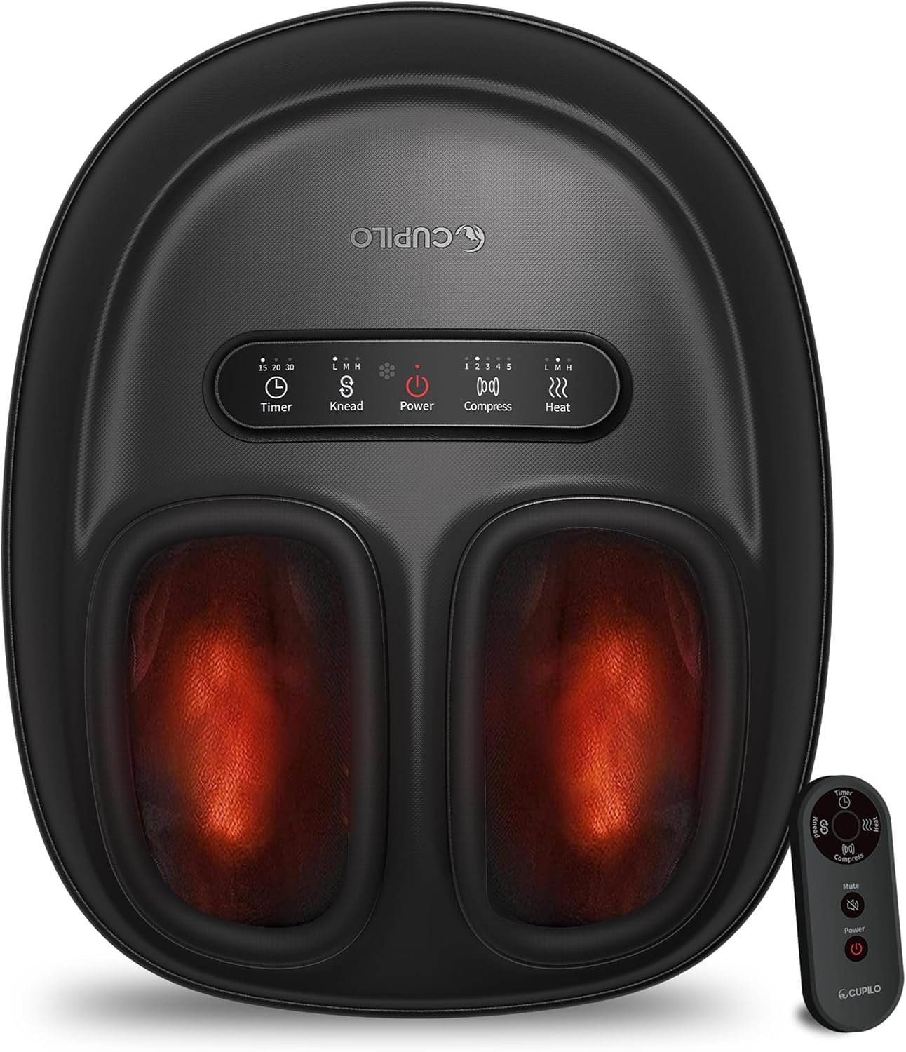 CuPiLo Foot Massager with Heat for Neuropathy-2026 Upgraded & FSA Eligible