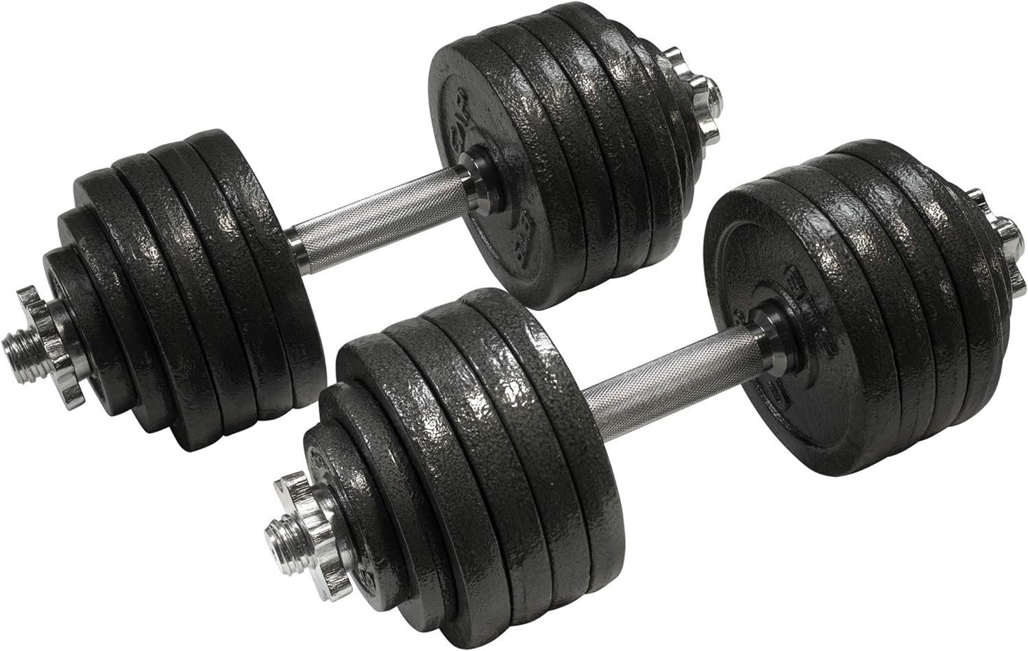 CAP Adjustable Cast Iron Dumbbell Weight Sets, Singles & Pairs