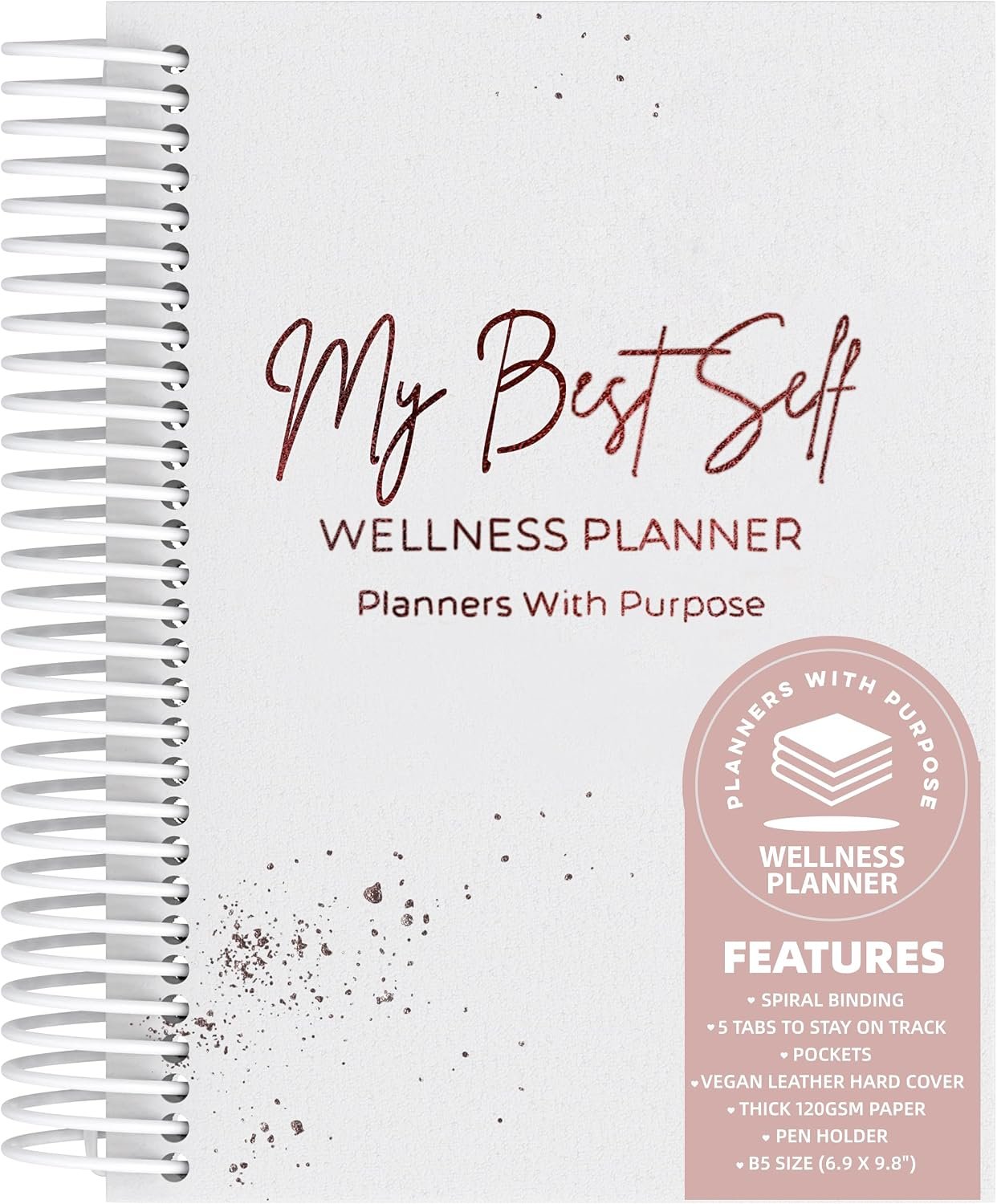 Planners with Purpose Wellness Journal, Self Care for Women, My Best Me